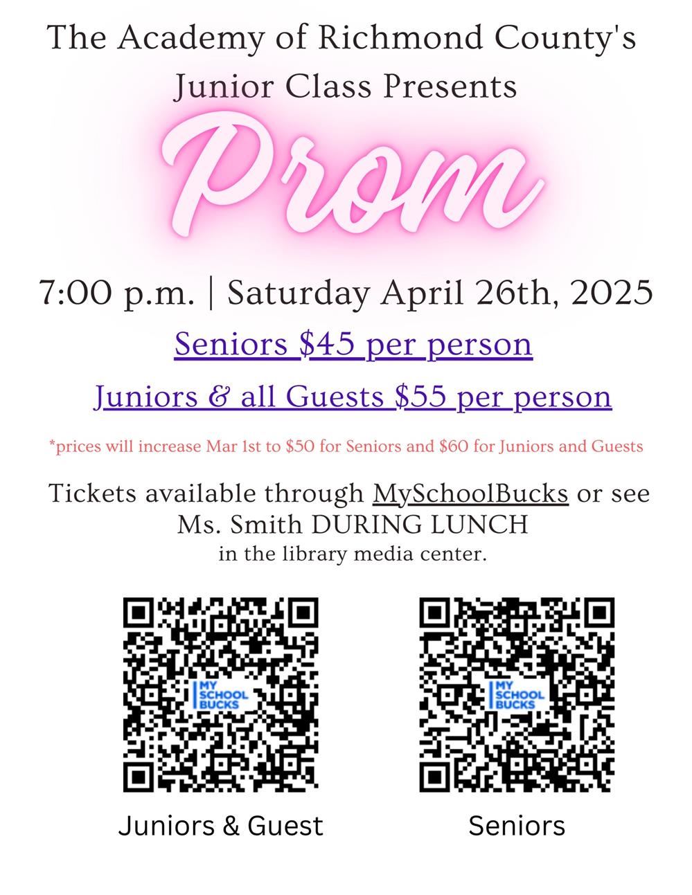 Prom Flyer